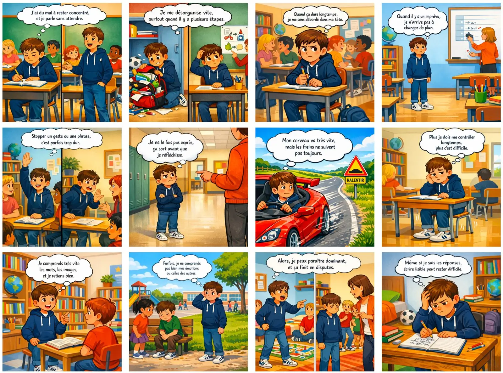 Mini BD pédagogique