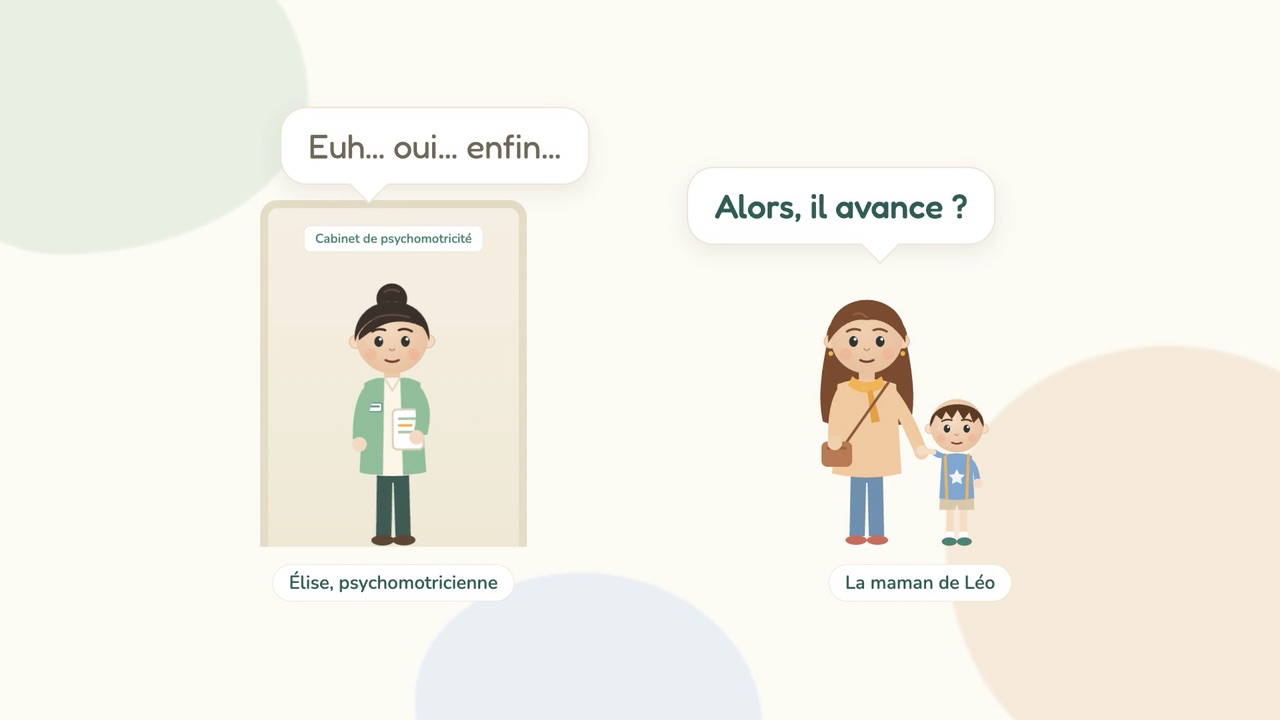 Briyo en vidéo : la maman de Léo demande « Alors, il avance ? », et ce qu’Élise peut lui répondre